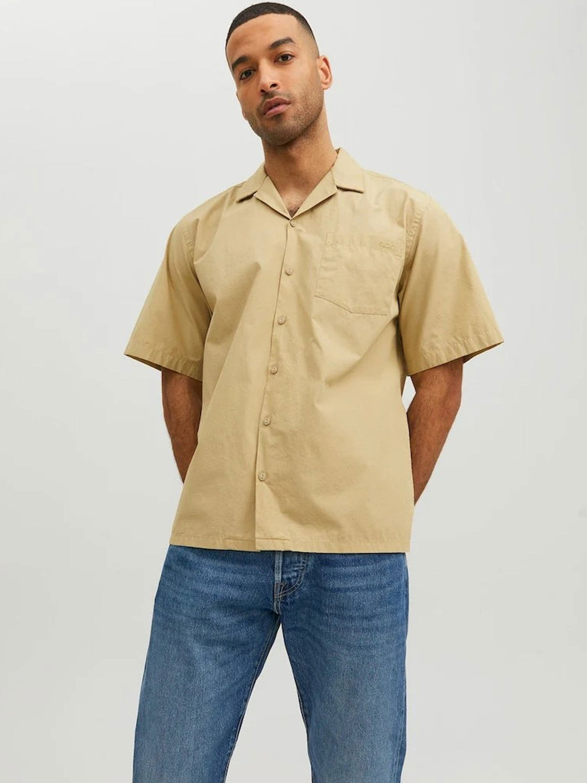 Image for Men's Buttons Down Shirt,Khaki