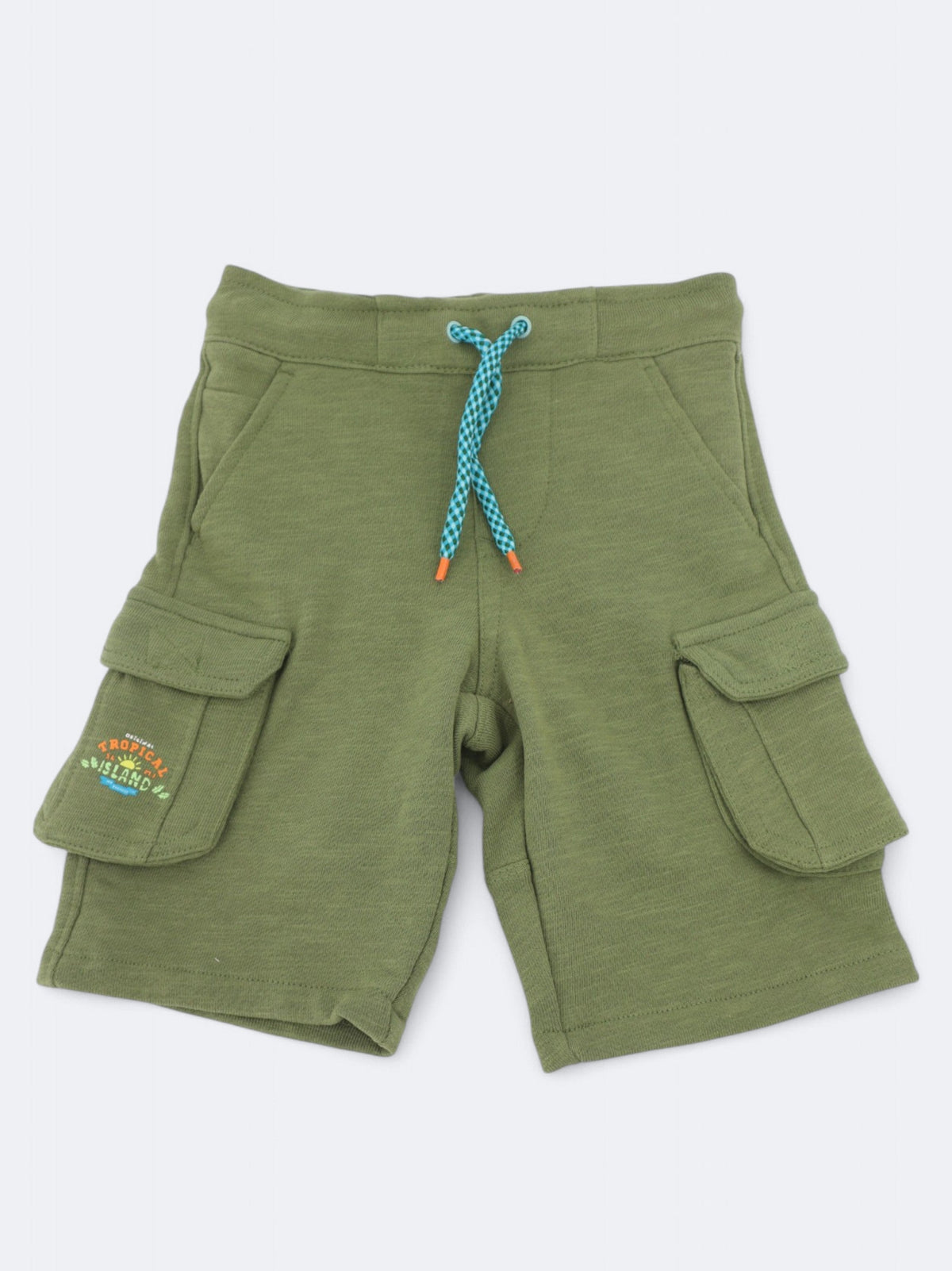 Image for Kids Boy's Cargo Shorts,Olive