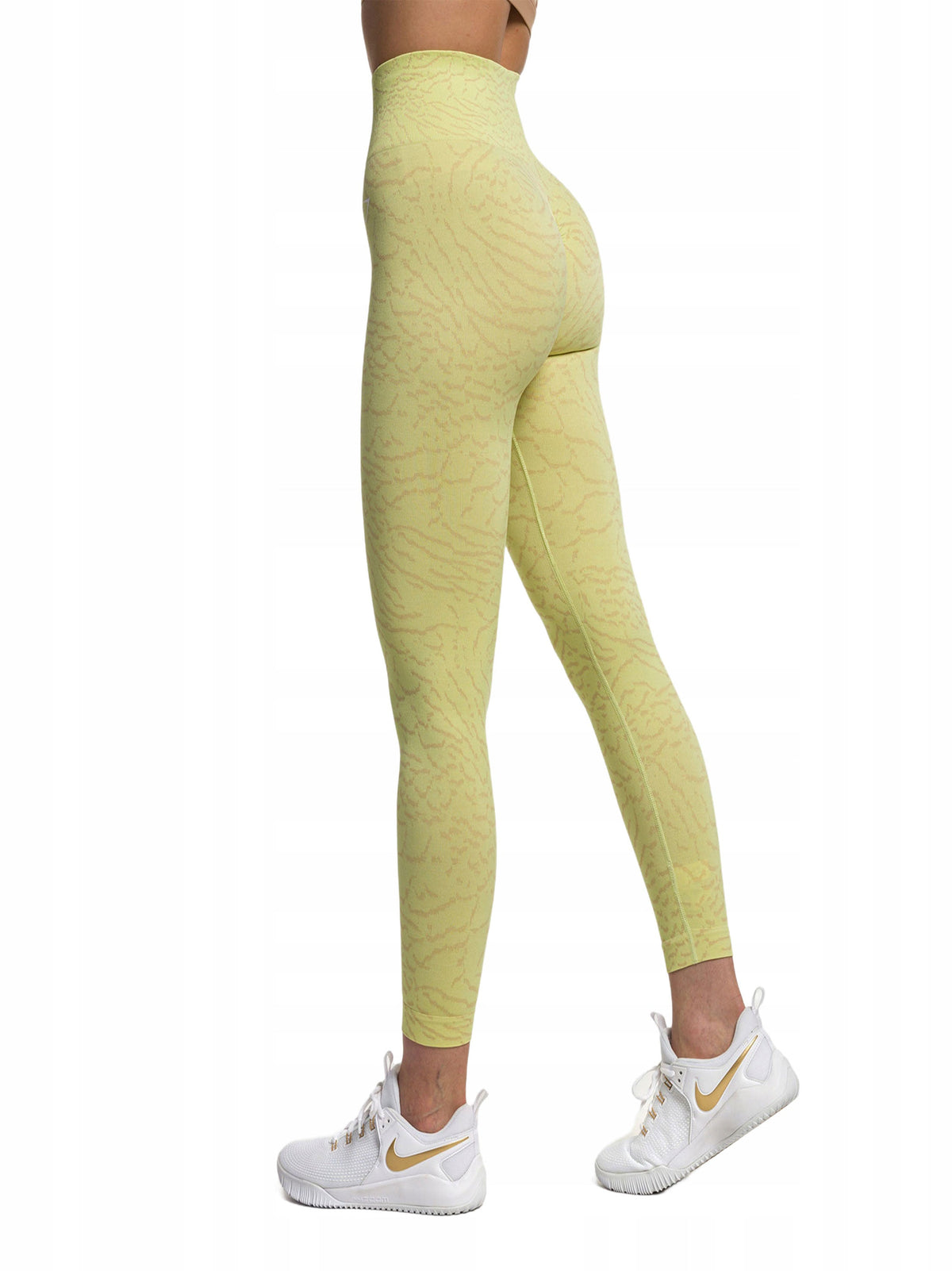 Image for Women's Brand Logo Printed Legging,Neon