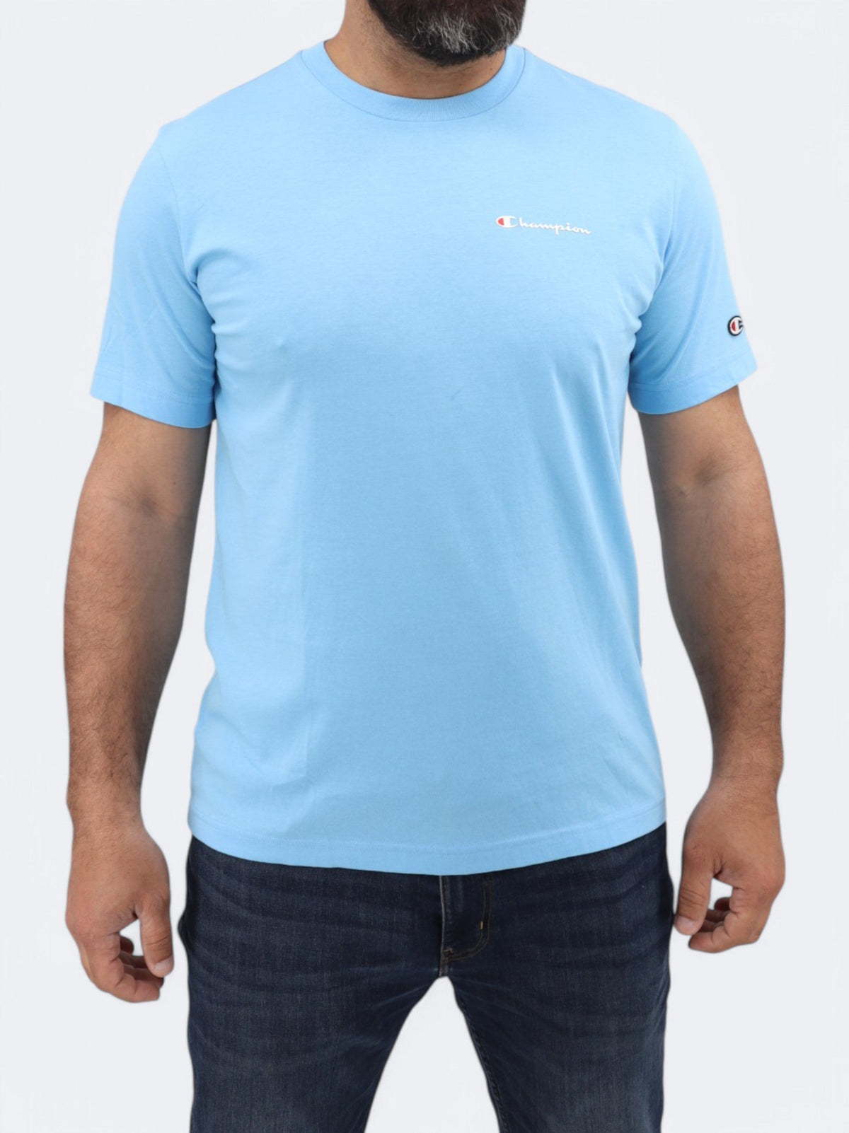 Image for Men's Printed T-Shirt,Blue