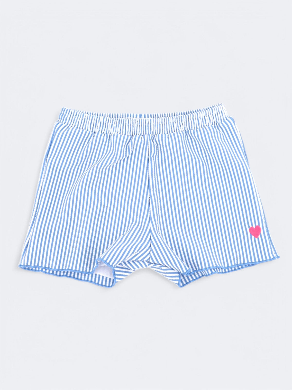 Image for Kids Girl's Striped Shorts,Blue/White
