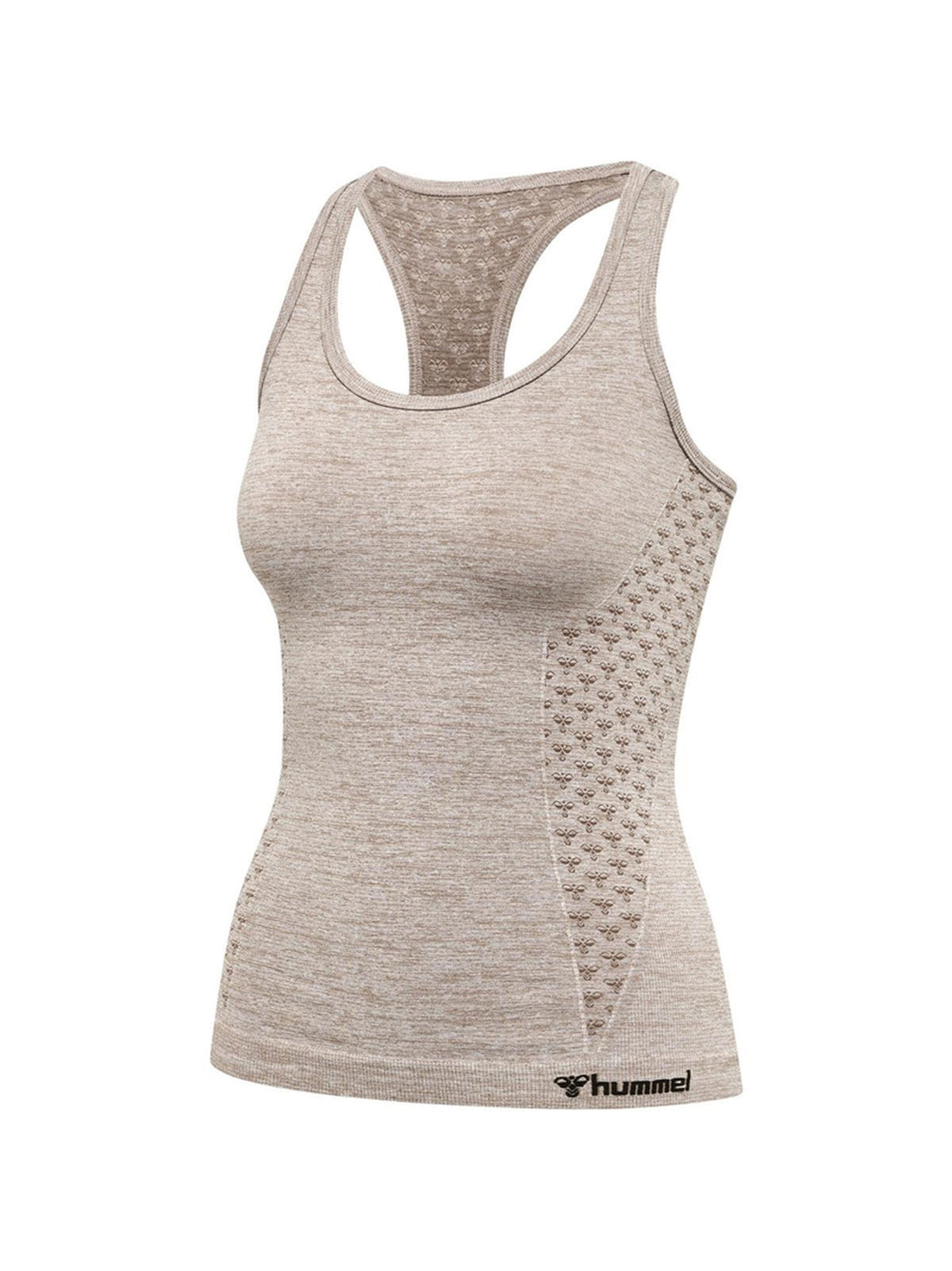 Image for Women's Brand Logo Embroided Sport Top,Beige