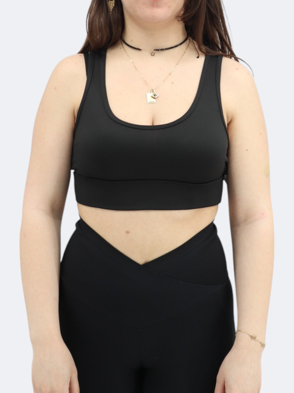 Image for Women's Sports Cropped Top,Black