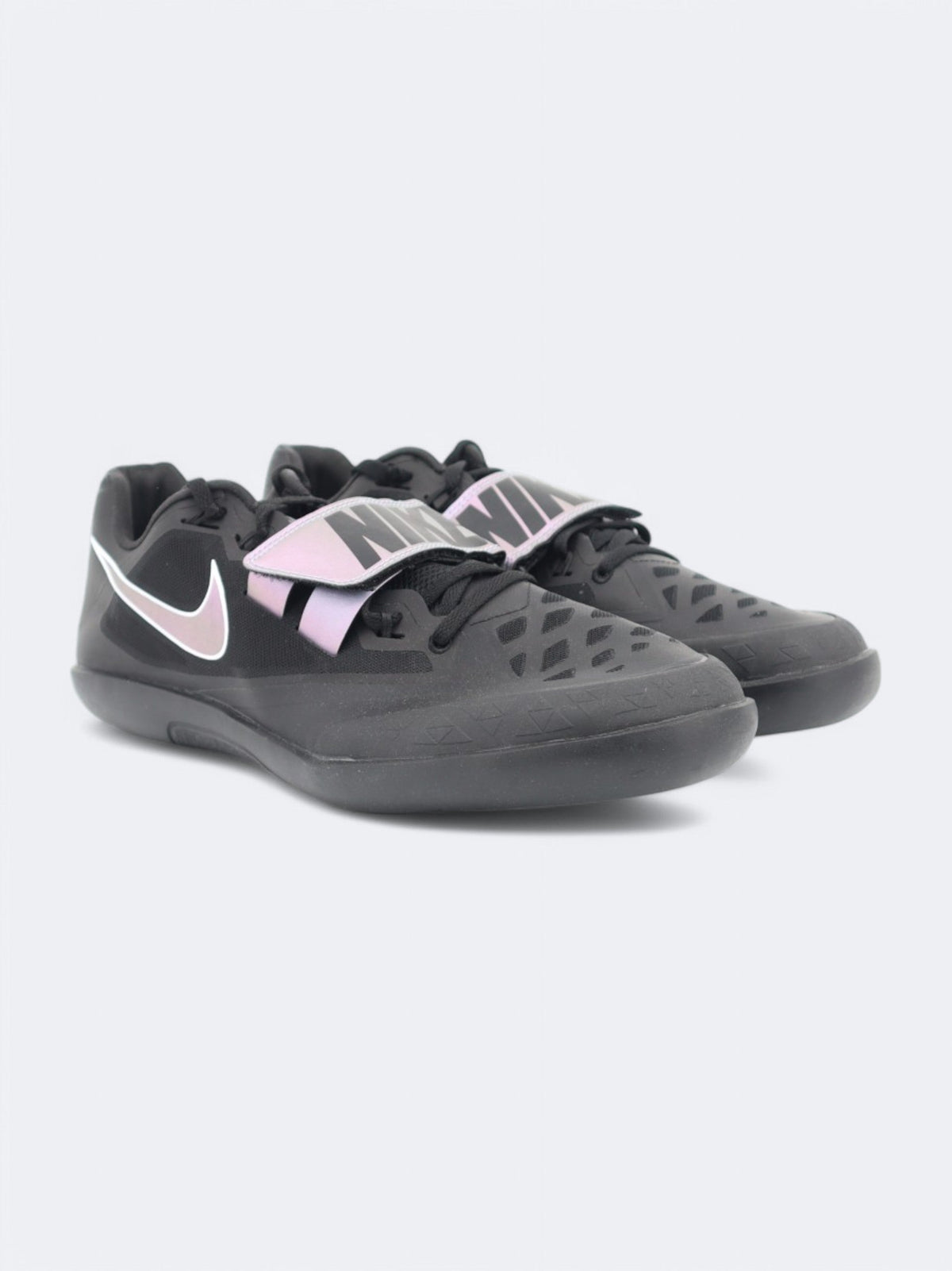 Image for Men's Brand Logo Printed Sports Shoes,Black