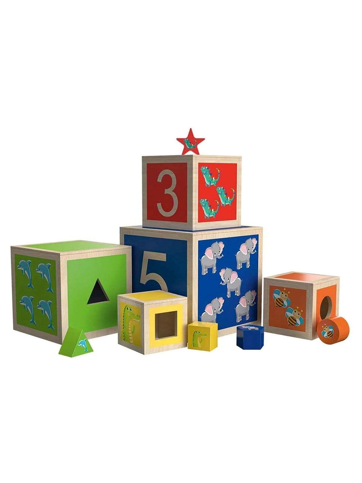 Image for Rainbow Stacking Cubes