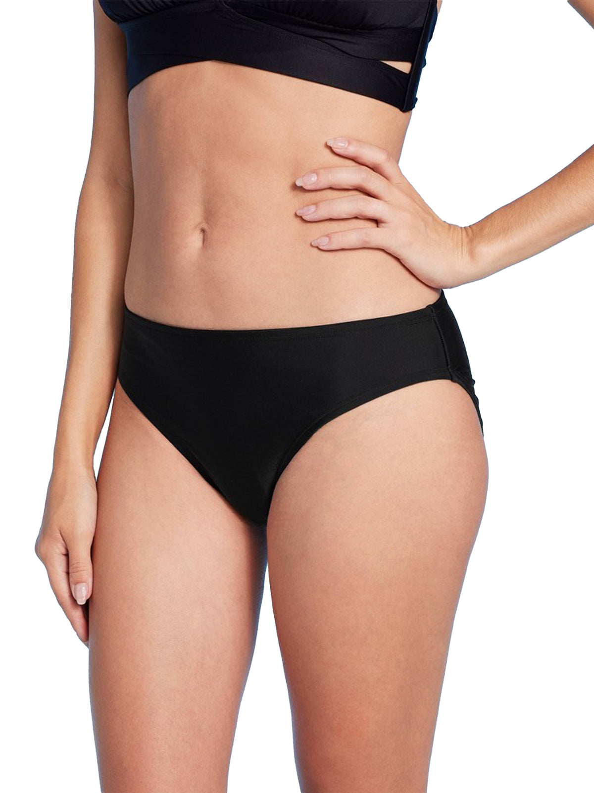 Image for Women's Low Rise Full seat coverage ,Black