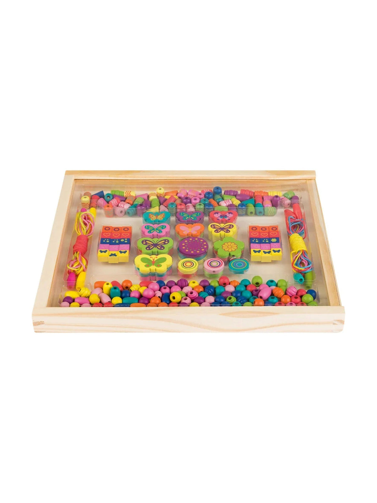 Image for Wooden Beads Butterflies