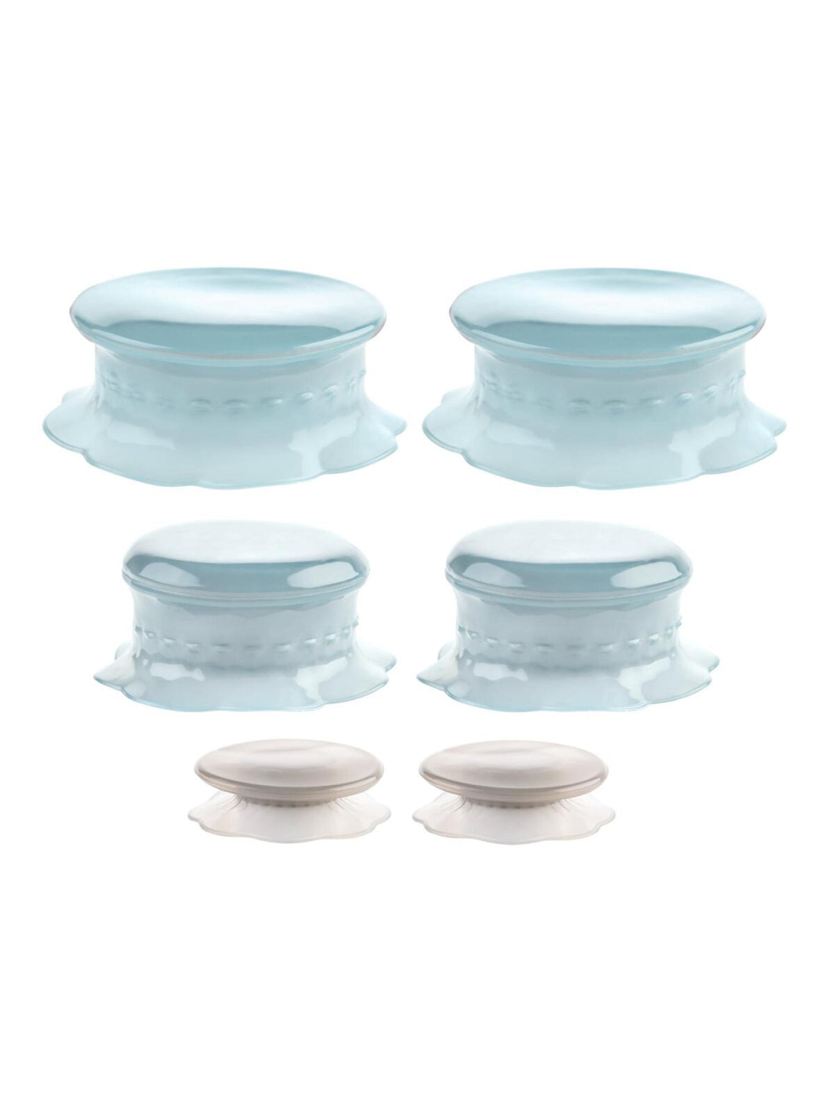 Image for Silicone Lid Set, Reusable