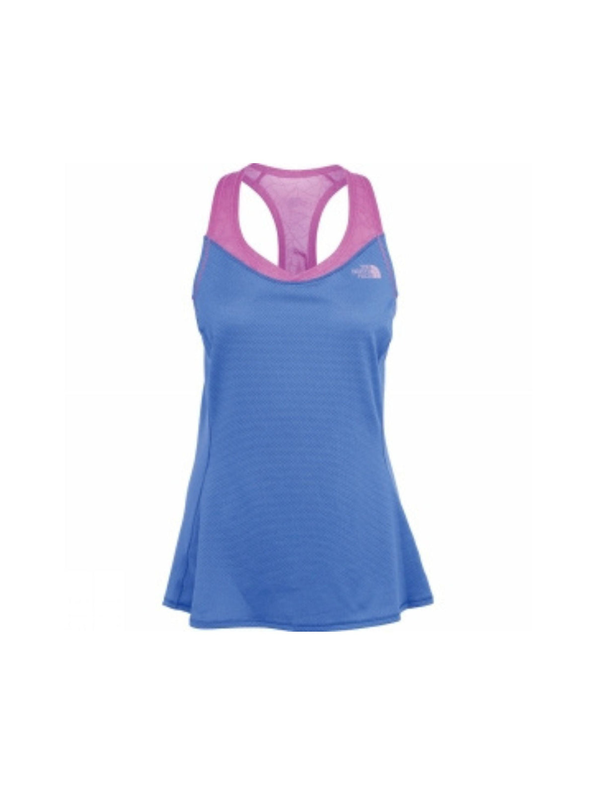Image for Women's Textured Runagade Mesh Tank Top,Blue