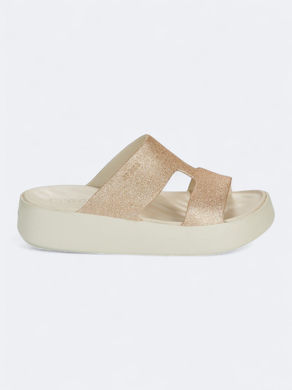 Image for Women's Glitter Getaway H-Strap Platform Sandals,Beige