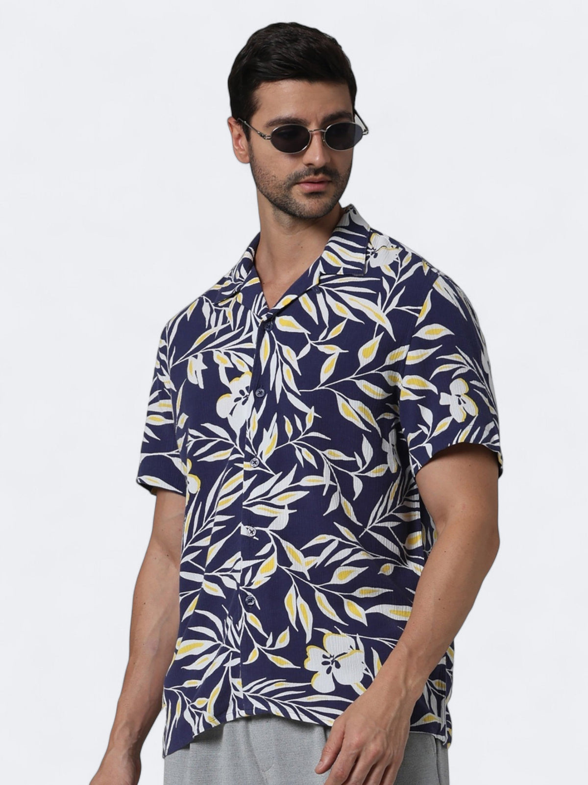Image for Men's Printed Buttons Down Shirt,Multi