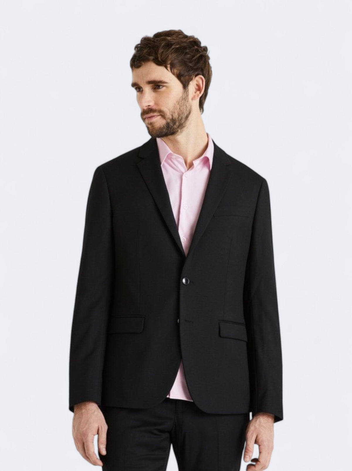 Image for Men's Textured Blazer,Black