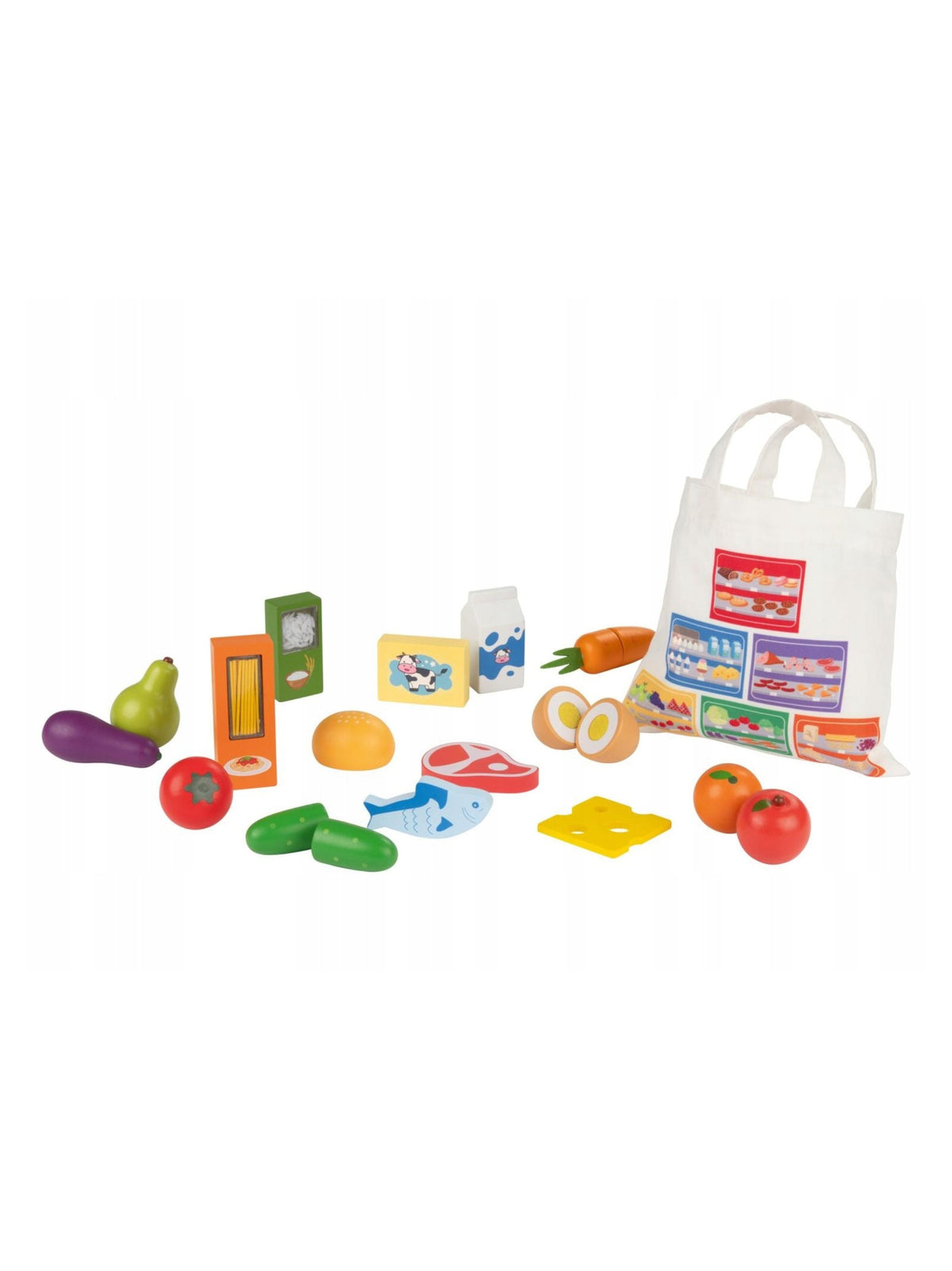 Image for Wooden Food Products Set