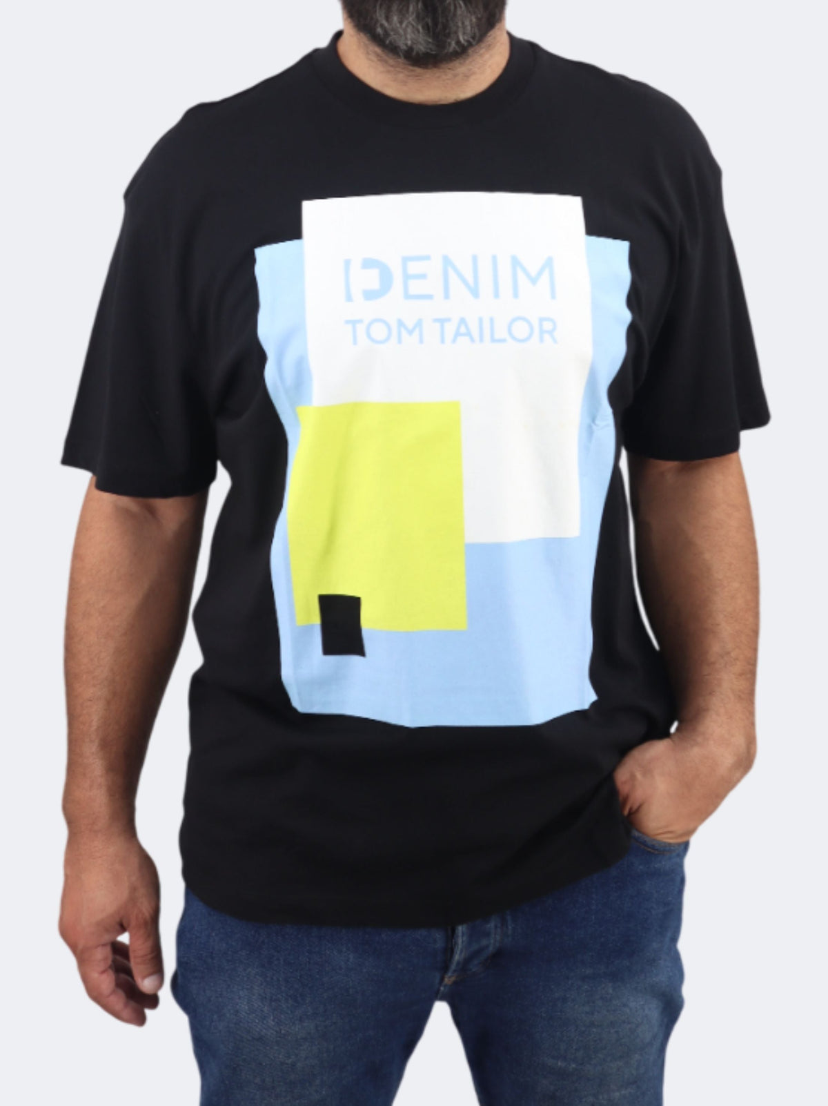 Image for Men's Printed T-Shirt,Black