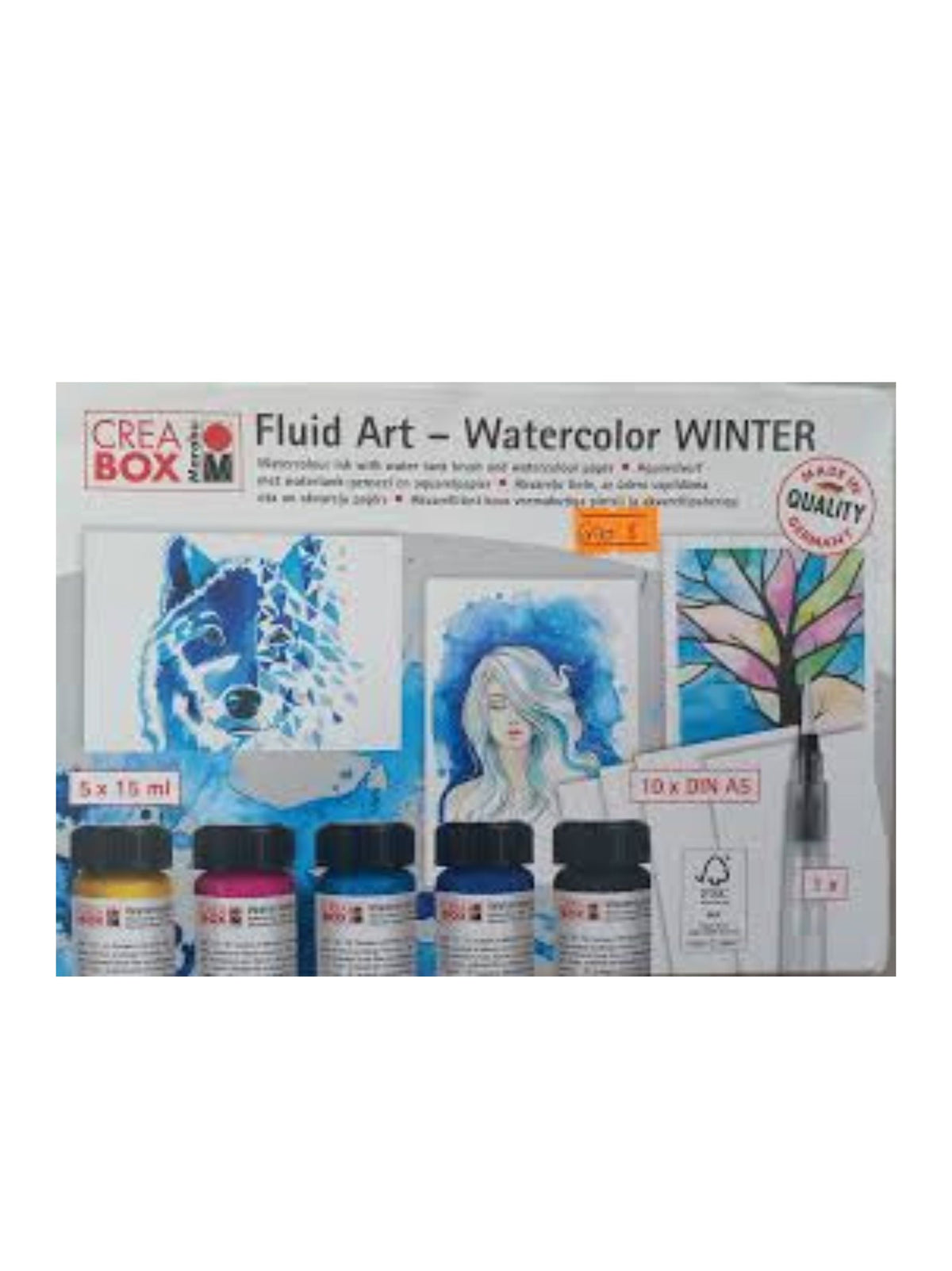 Image for Fluid Art Watercolor Winter