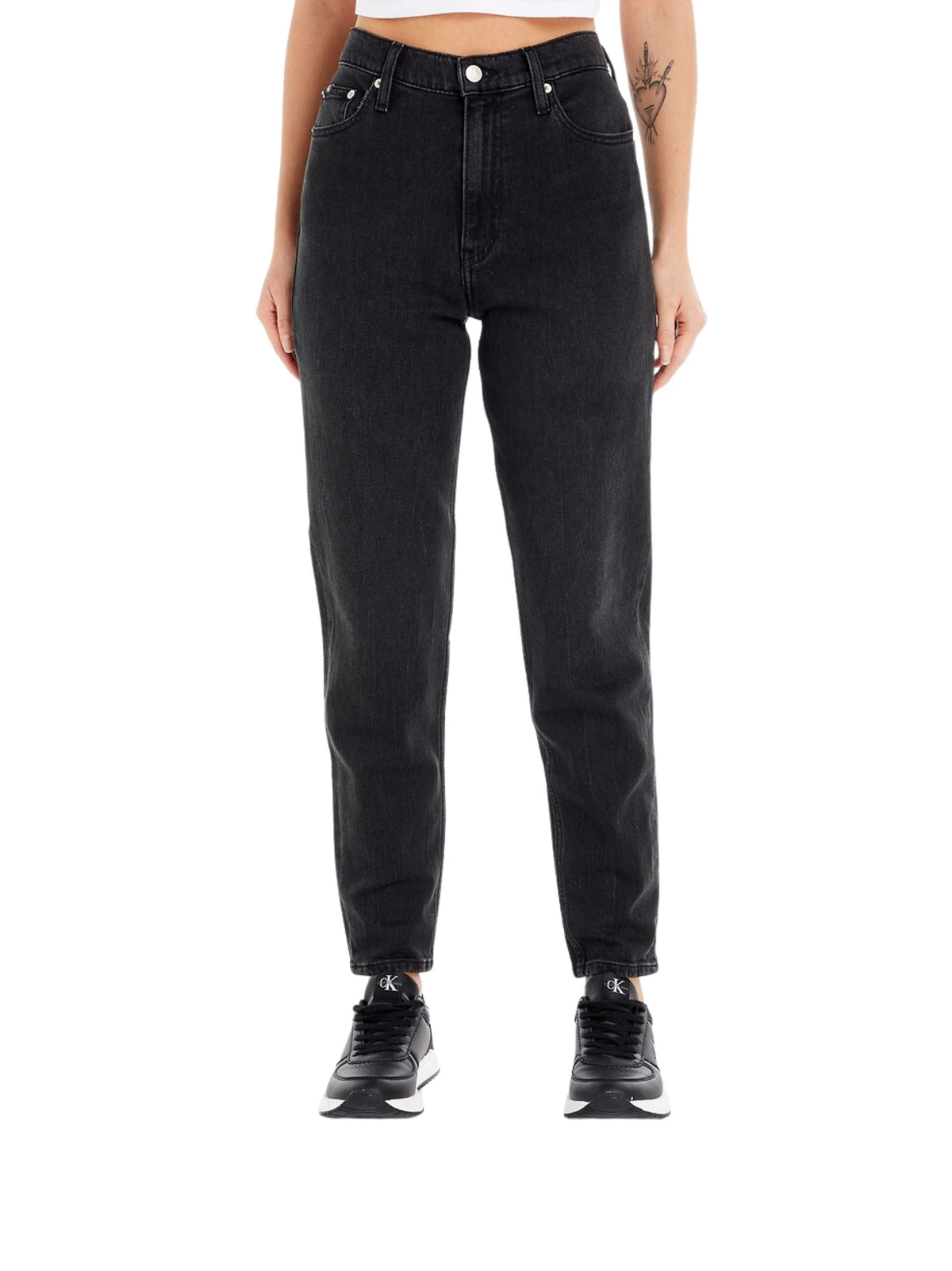 Image for Women's Plain Jeans,Black