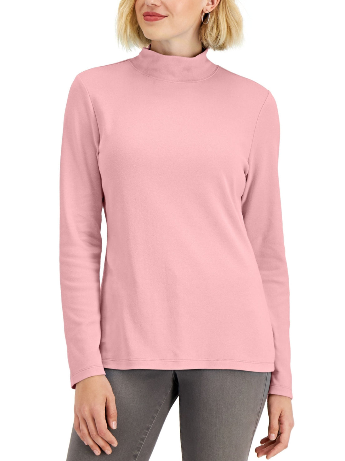 Image for Women's Plain Casual Top,Pink