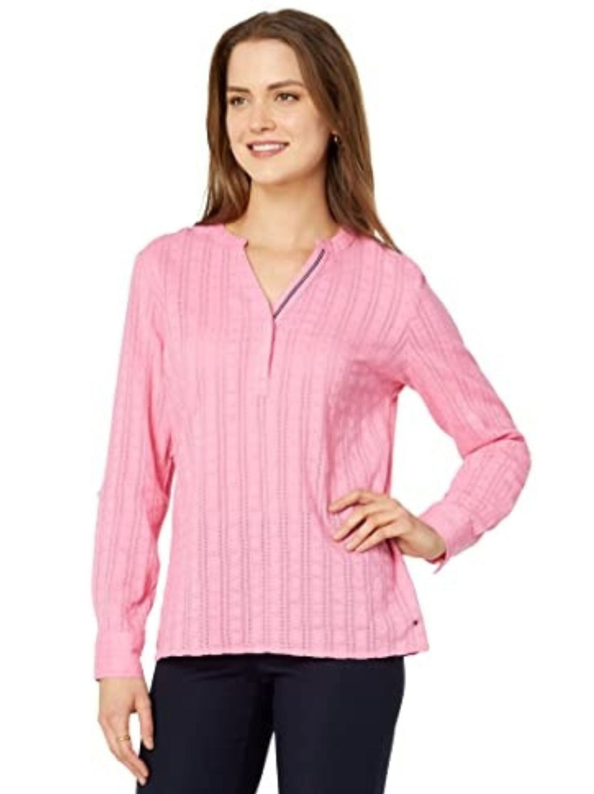Image for Women's Crochet Top,pink