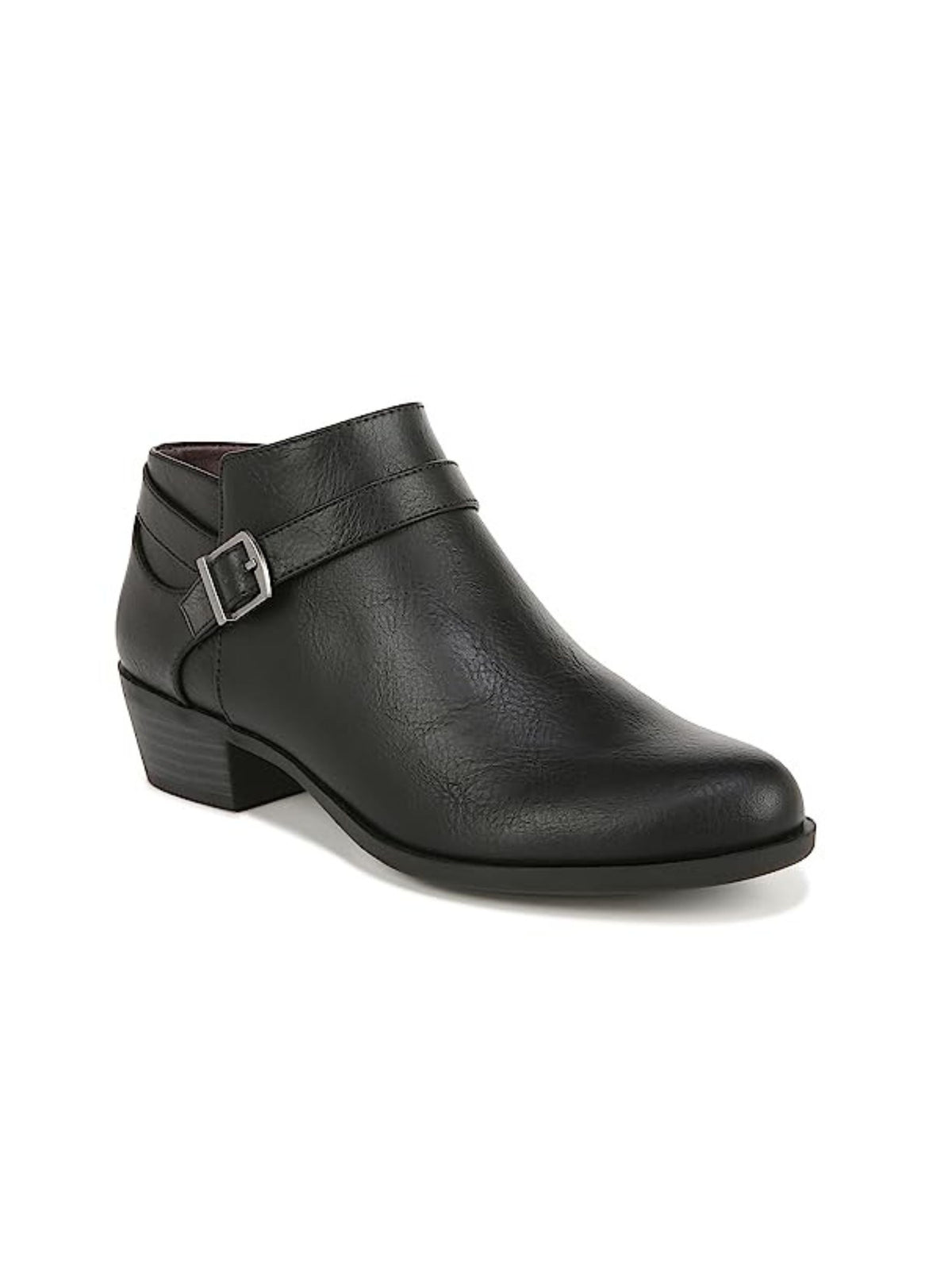 Image for Women's Plain Ankle Boots Heels,Black