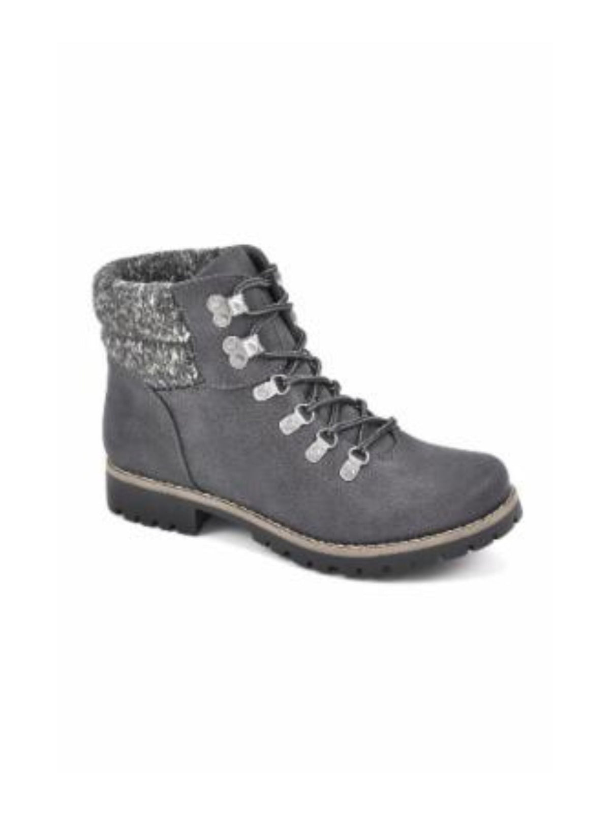 Image for Women's Lined Plain Ankle Boots,Grey