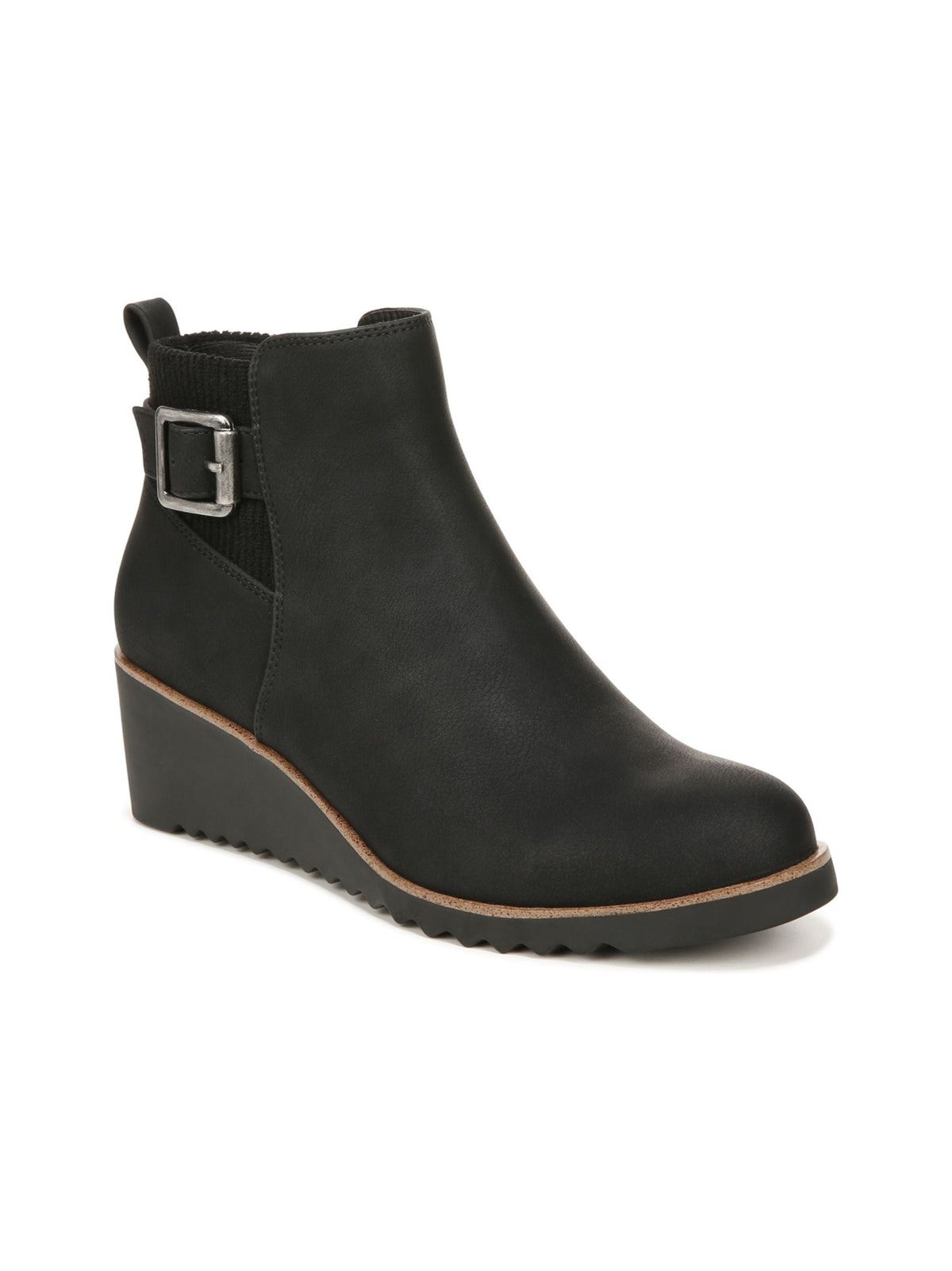 Image for Women's Plain Ankle Boots Heels,Black