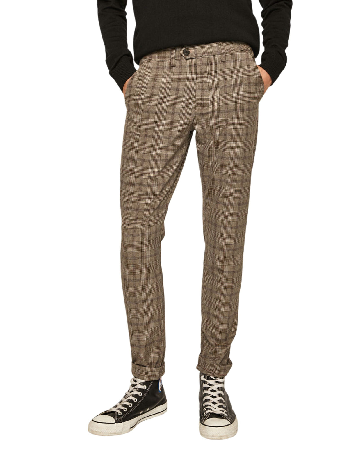 Image for Men's Plaid Casual Pant,Multi