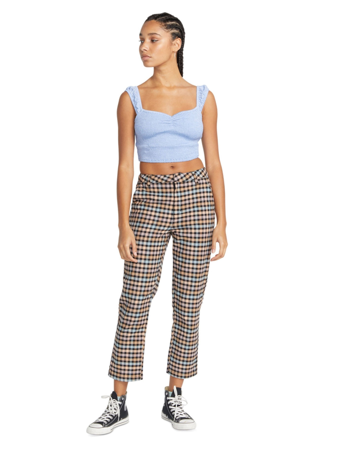 Image for Women's Plaid Casual Pant,Multi
