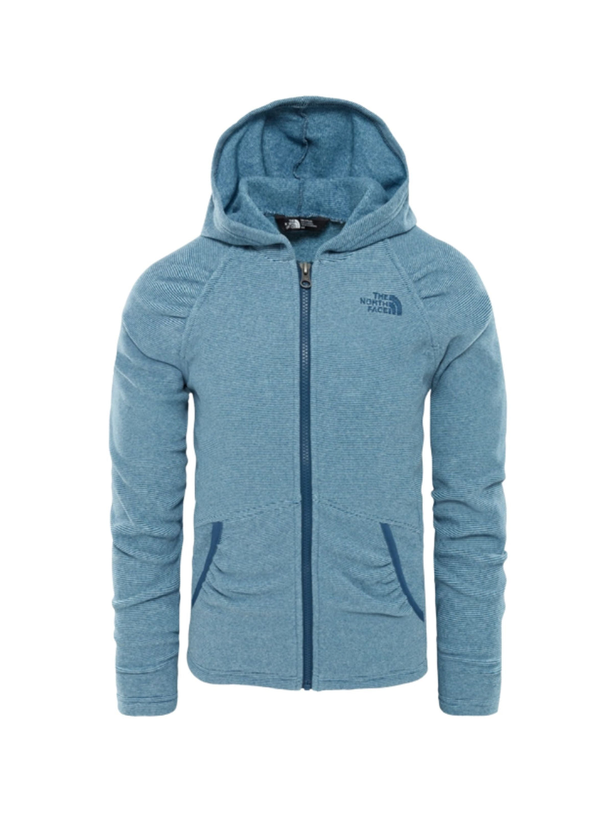 Image for Kids Girl's Striped Hoodie Sweaters One Pocket,Blue/Navy