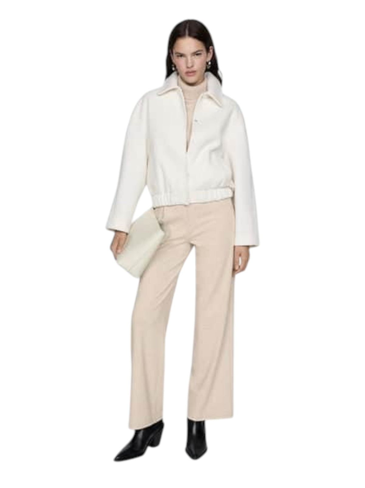 Image for Women's Plain Pants,Beige