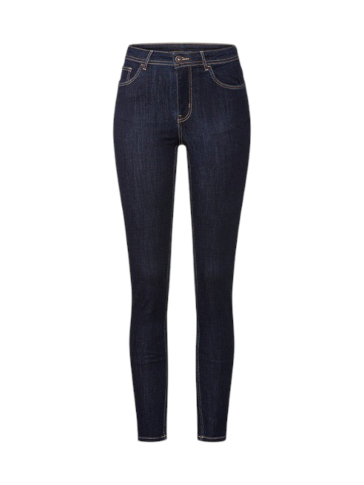 Image for Women's Plain Skinny Jeans,Navy