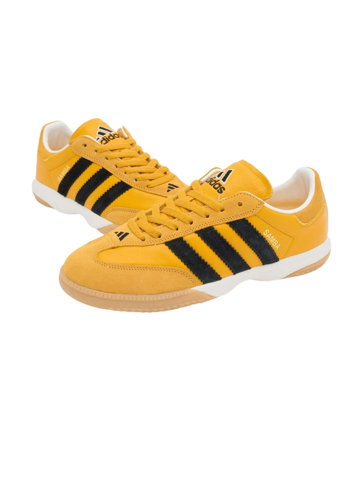 Image for Men's Brand Logo Patched Samba Running Shoes,Mango