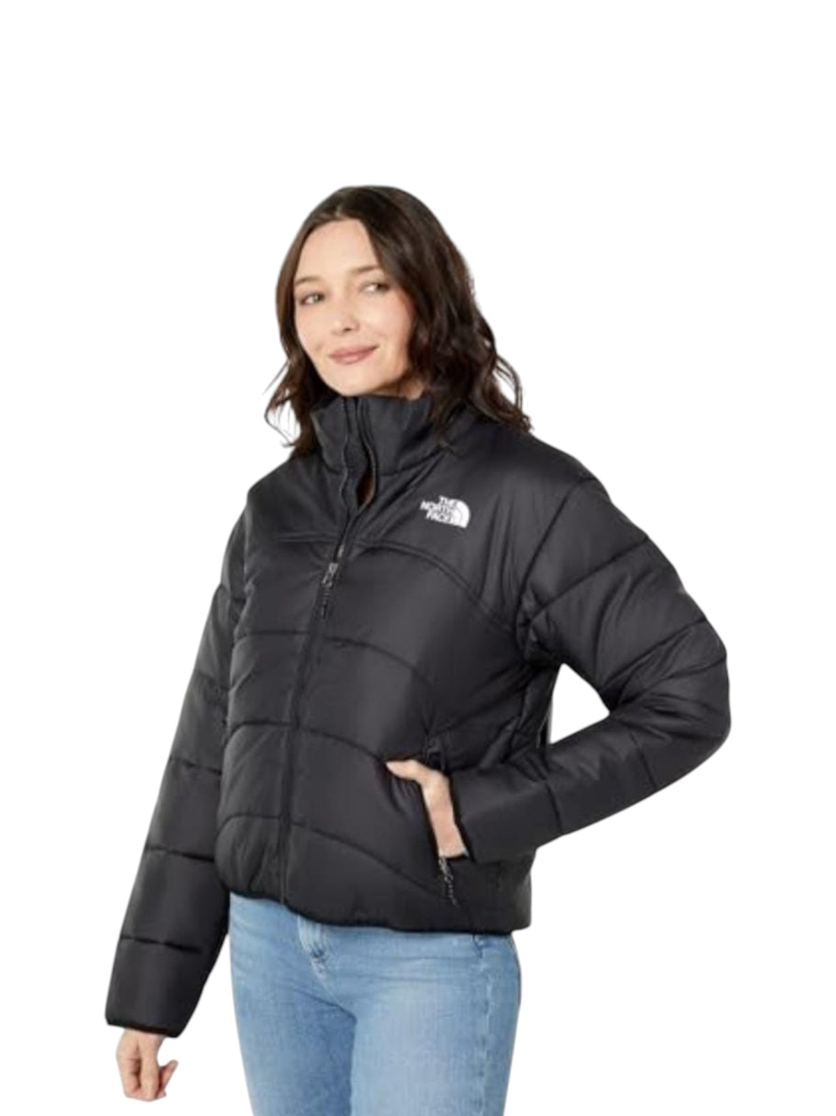 Image for Women's Quilted Jacket,Black