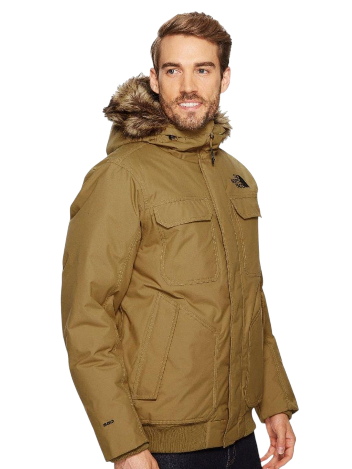 Image for Men's Quilted Jacket,Brown