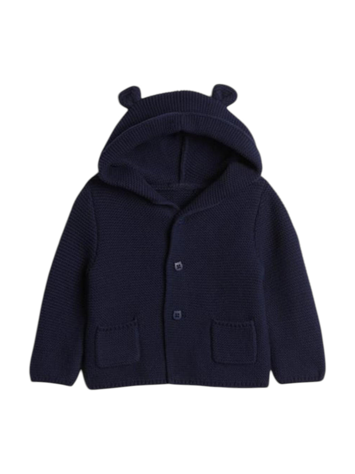 Image for Kids Boy's Knitted Hoodie,Navy