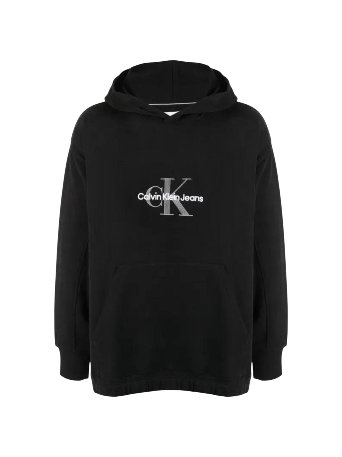 Image for Men's Brand Logo Printed Hoodie,Black