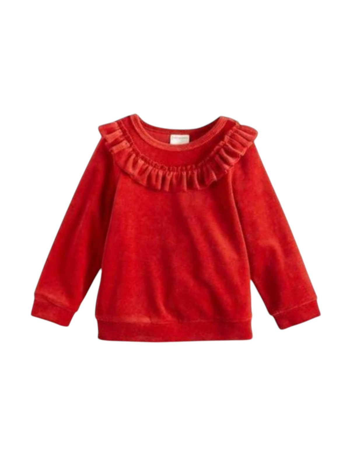 Image for Kids Girl's Plain Top,Red
