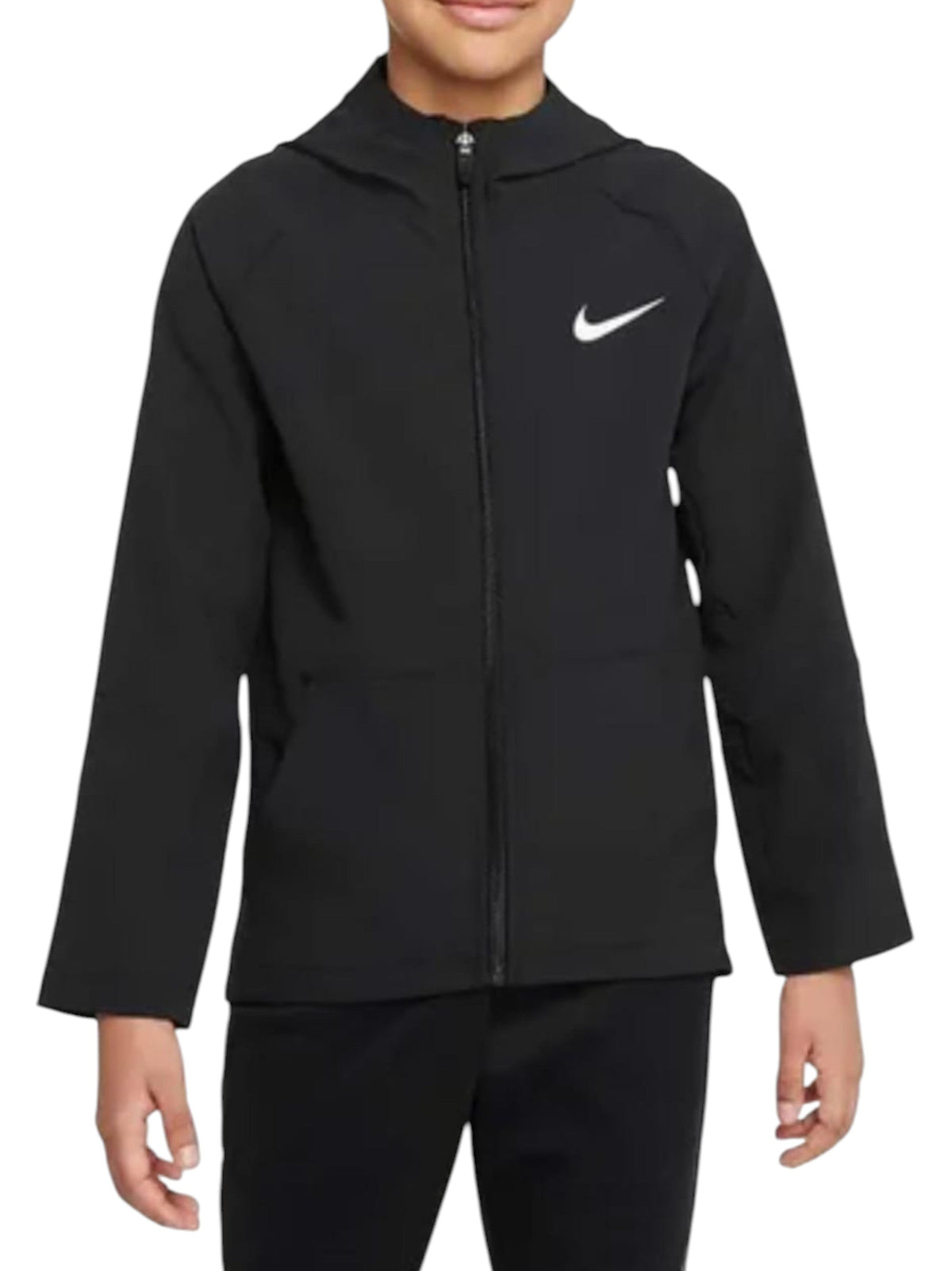 Image for Kids Boy's Plain Solid Jacket,Black
