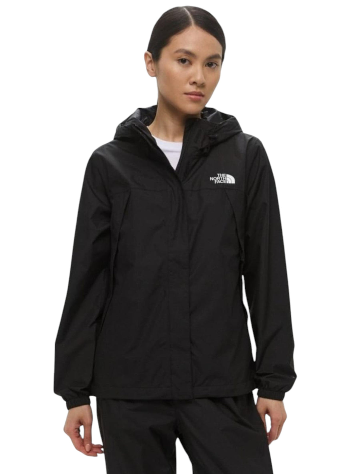 Image for Women's Plain Solid Jacket,Black