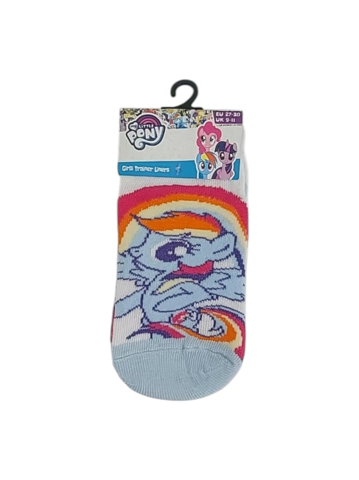Image for Kids Girl's Printed Low Cut Socks,Blue
