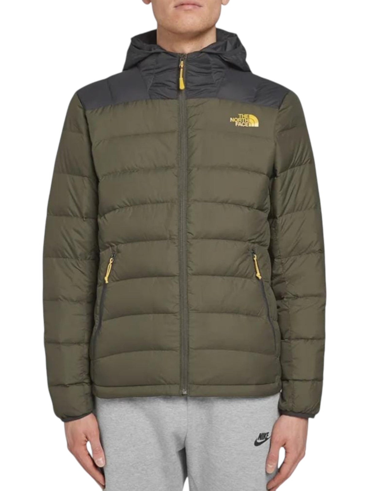 Image for Men's Colorblocked Jacket,Olive