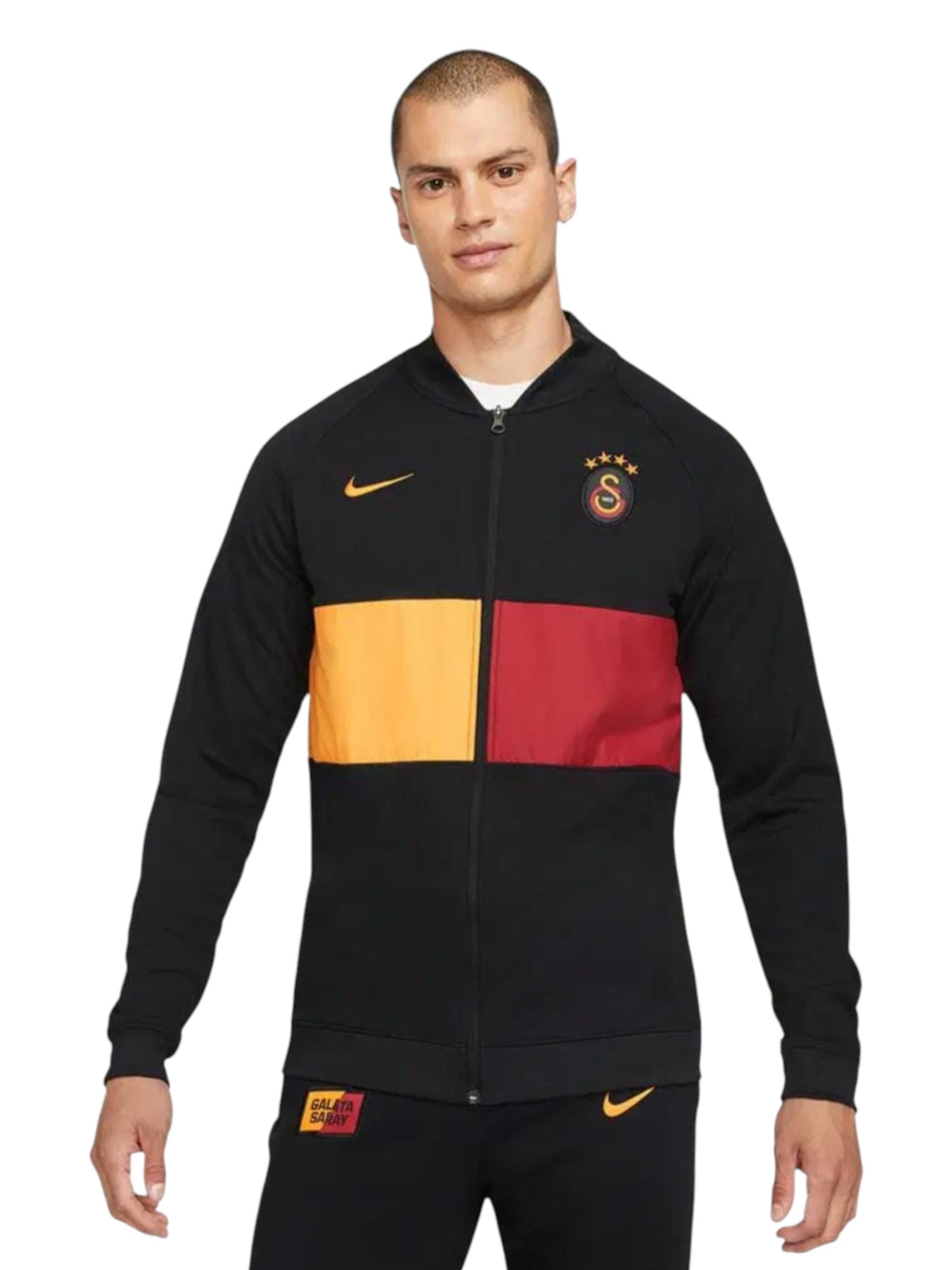 Image for Men's Colorbocked Sweaters,Black