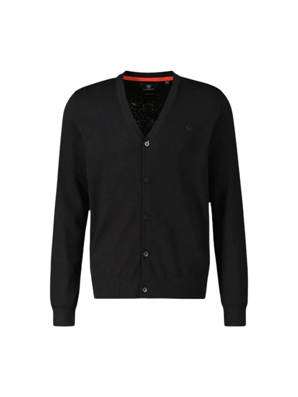 Image for Men's Knitted Top Cardigan,Black