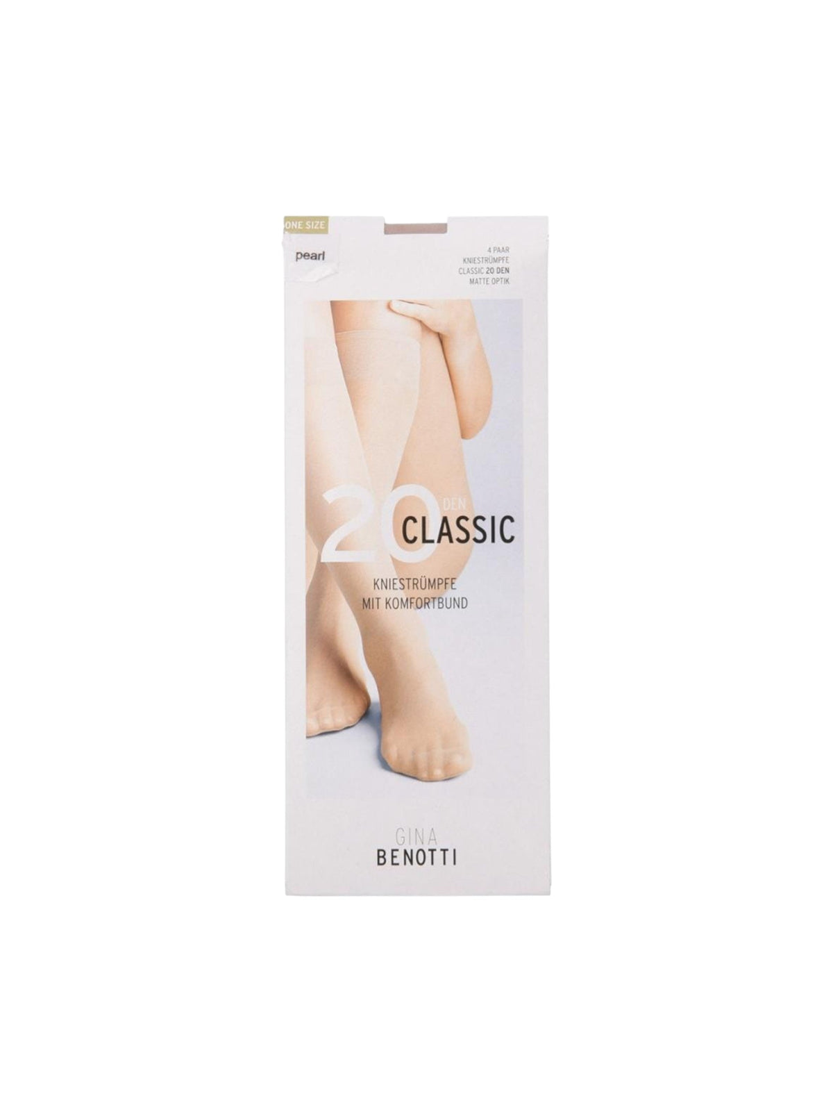 Image for Women's Knitted Knee High Socks 4 Pairs,Beige