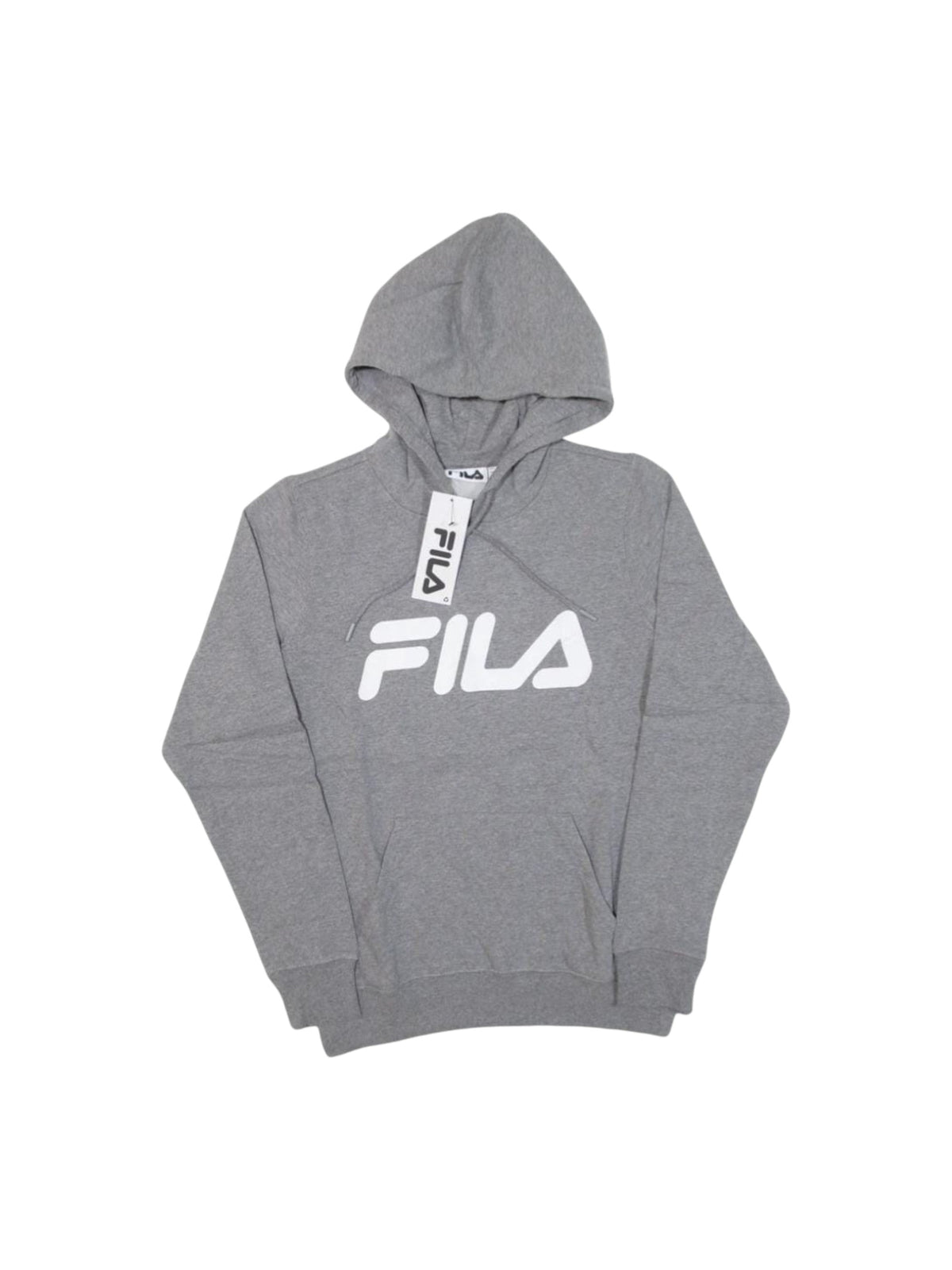 Image for Men's Brand Logo Printed Hoodie,Grey