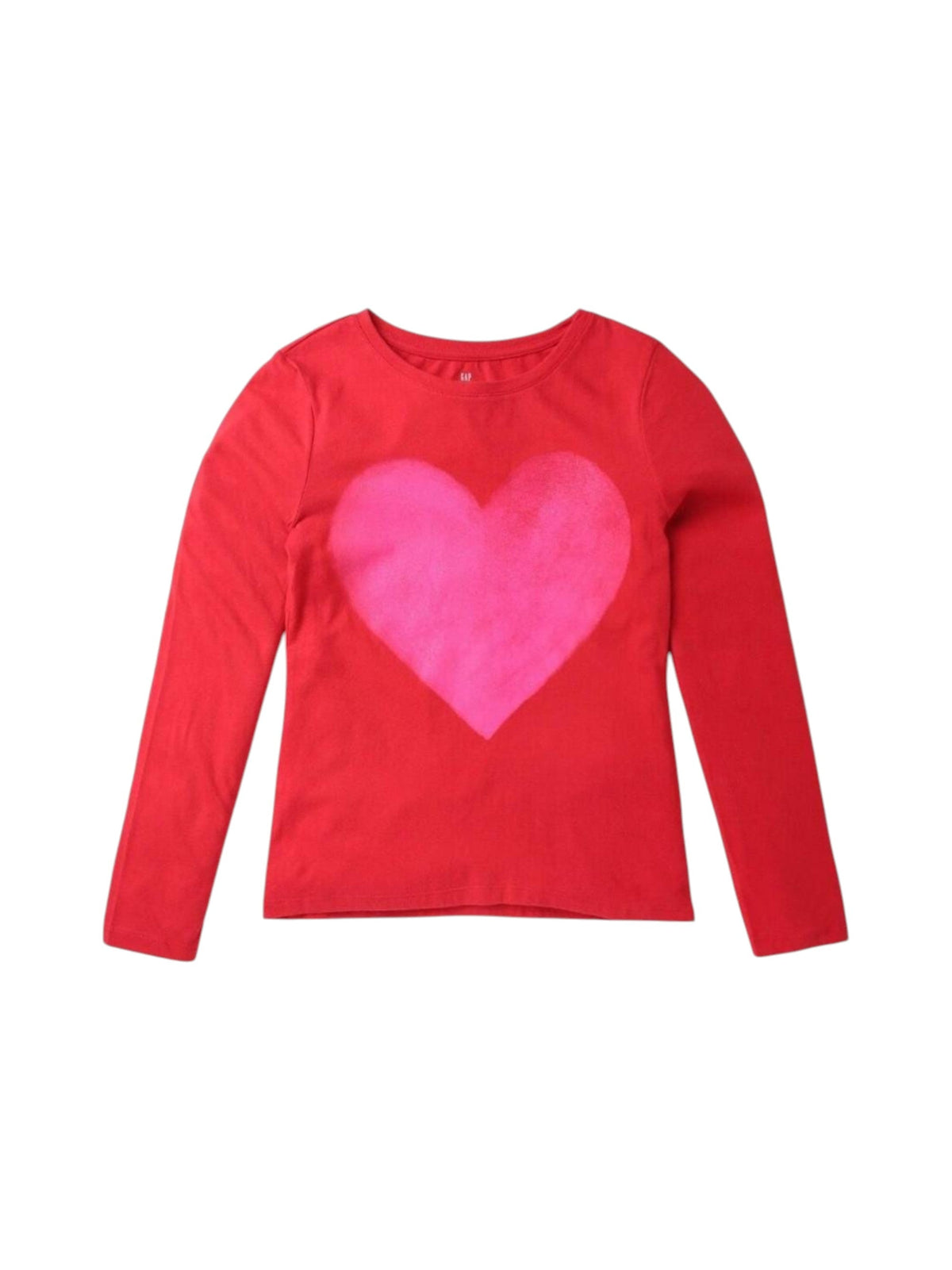 Image for Kids Girl's Heart Printed Top,Red