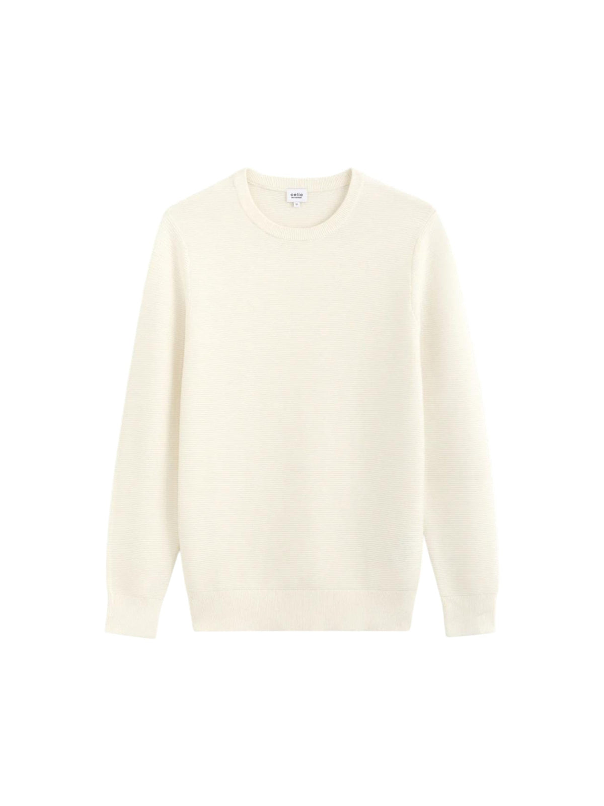 Image for Men's Textured Sweaters,Off White