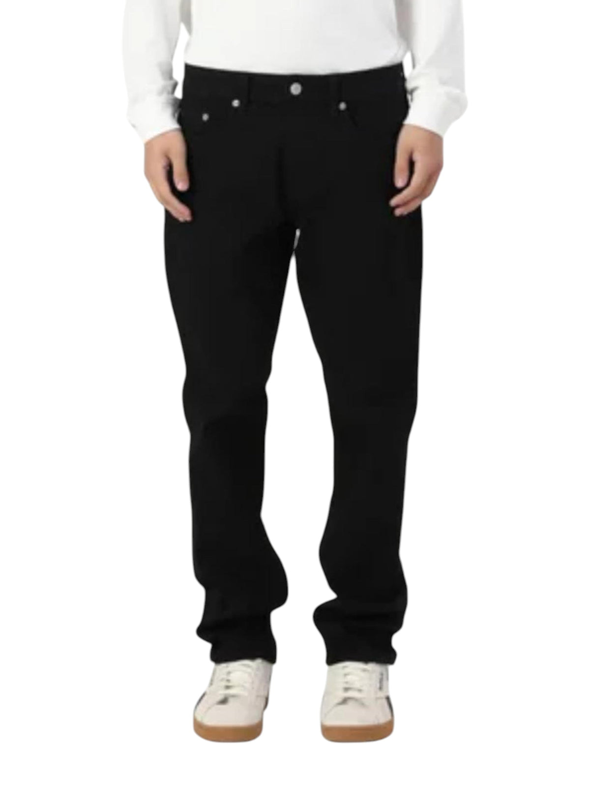 Image for Men's Plain Jeans,Black