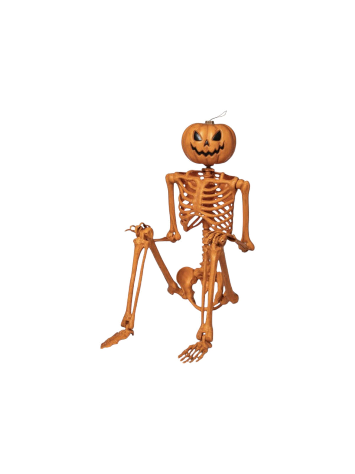 Image for Posable Pumpkin Skeleton Halloween