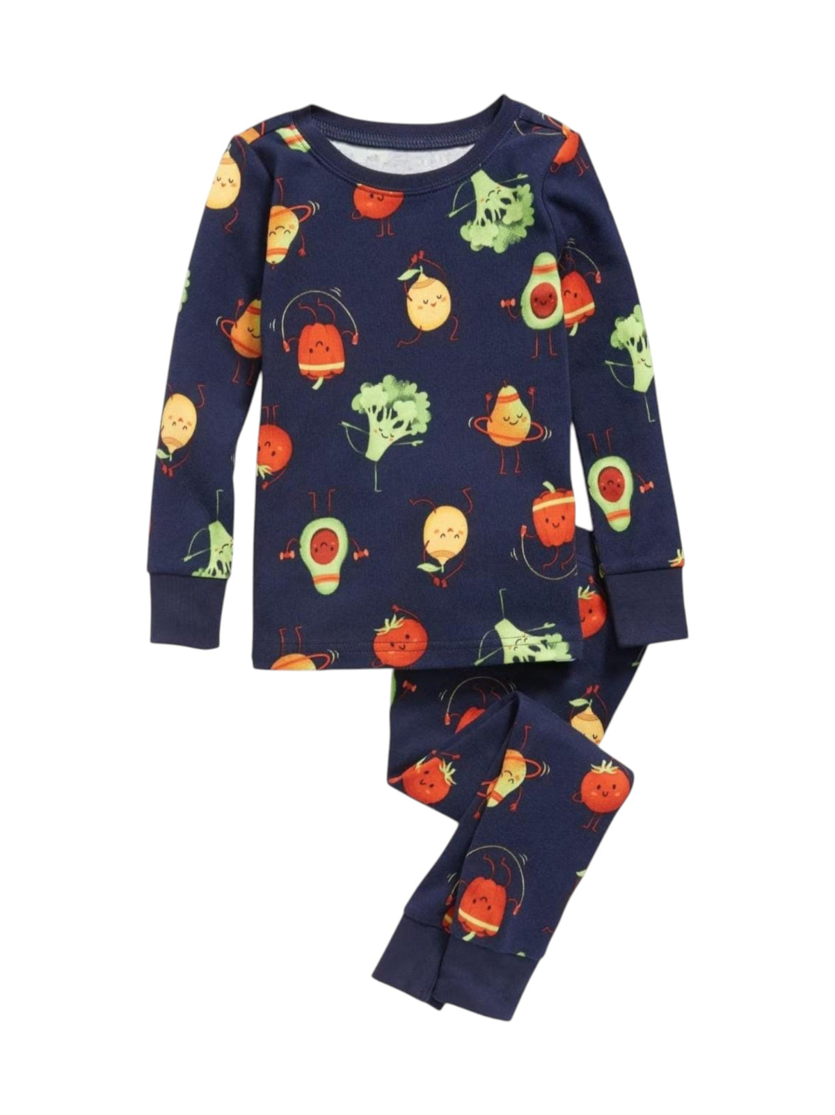 Image for Kids Boy's Graphic Printed Pajama Set Top & Pant,Navy