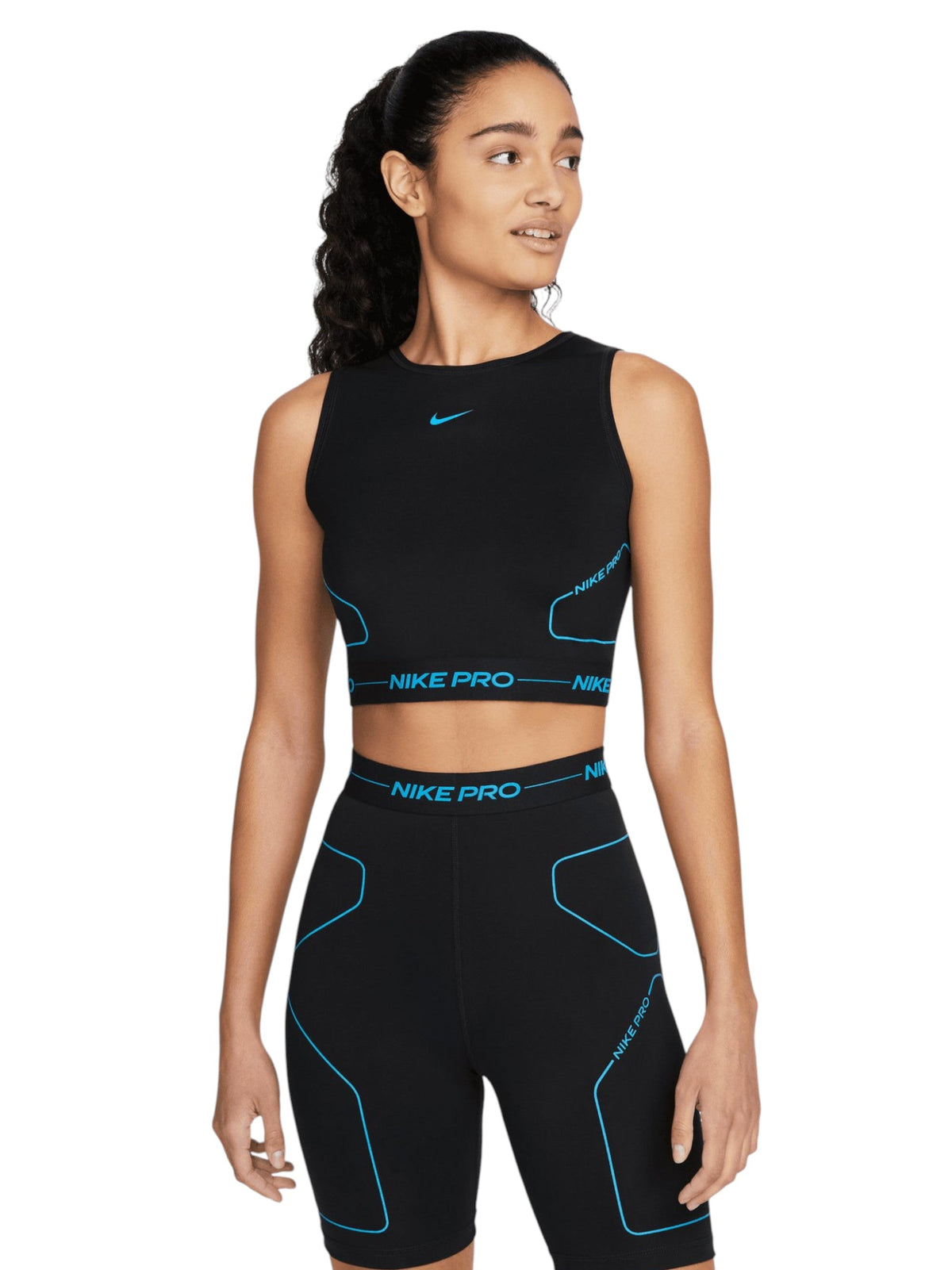 Image for Women's Brand Logo Printed Sport Top ,Black